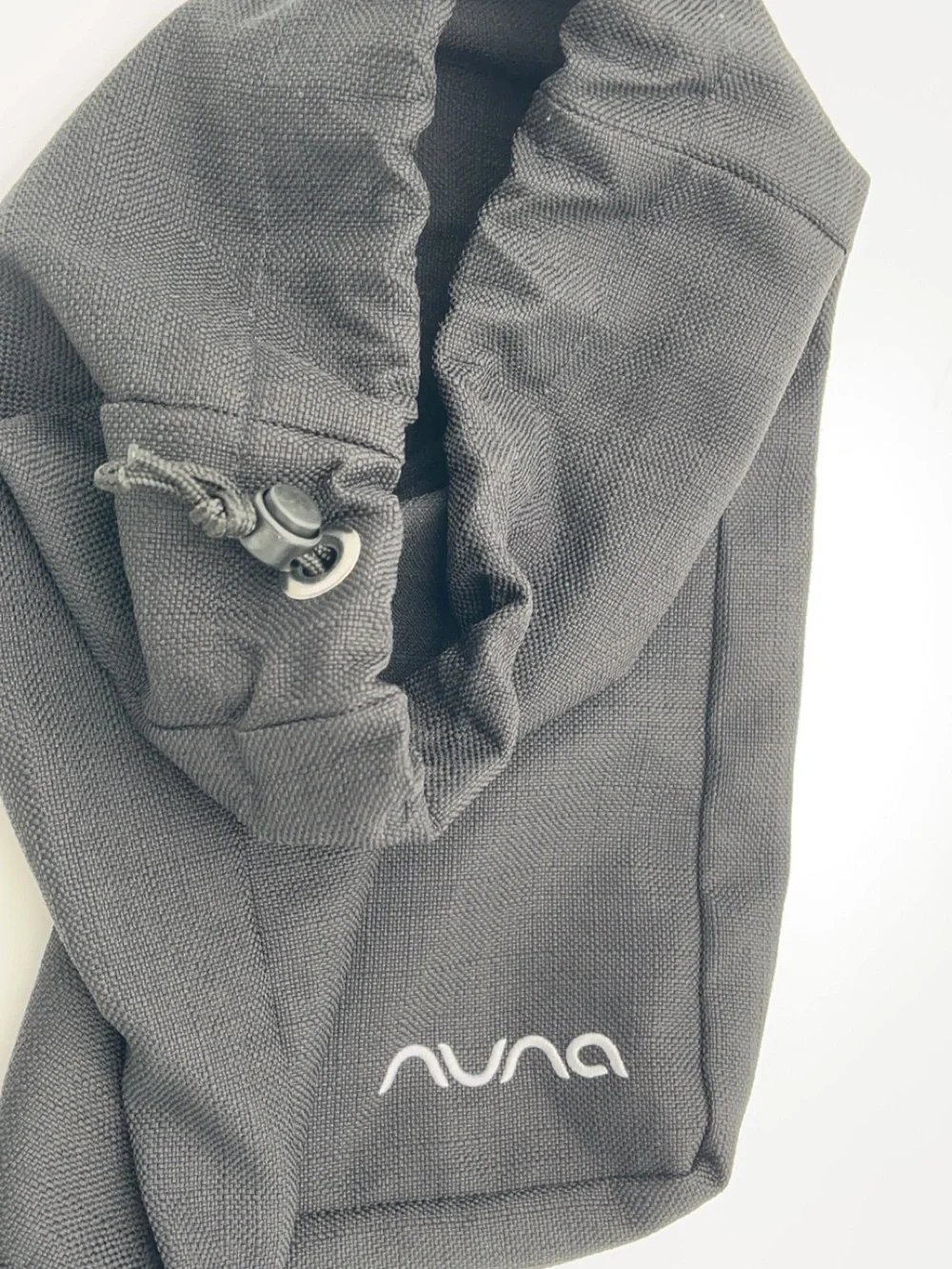 Nuna  Black Drawstring dust bag